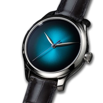 H. Moser & Cie Endeavour Centre Seconds Blue Lagoon 38mm Unisex Watch