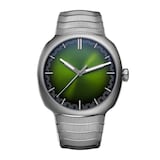 H. Moser & Cie Streamliner Centre Seconds Matrix  40mm Mens Watch Green