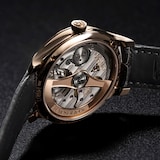 H. Moser & Cie Endeavour Tourbillon 38mm Mens Watch Blue