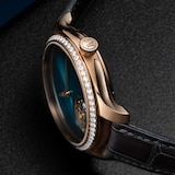 H. Moser & Cie Endeavour Tourbillon 38mm Mens Watch Blue