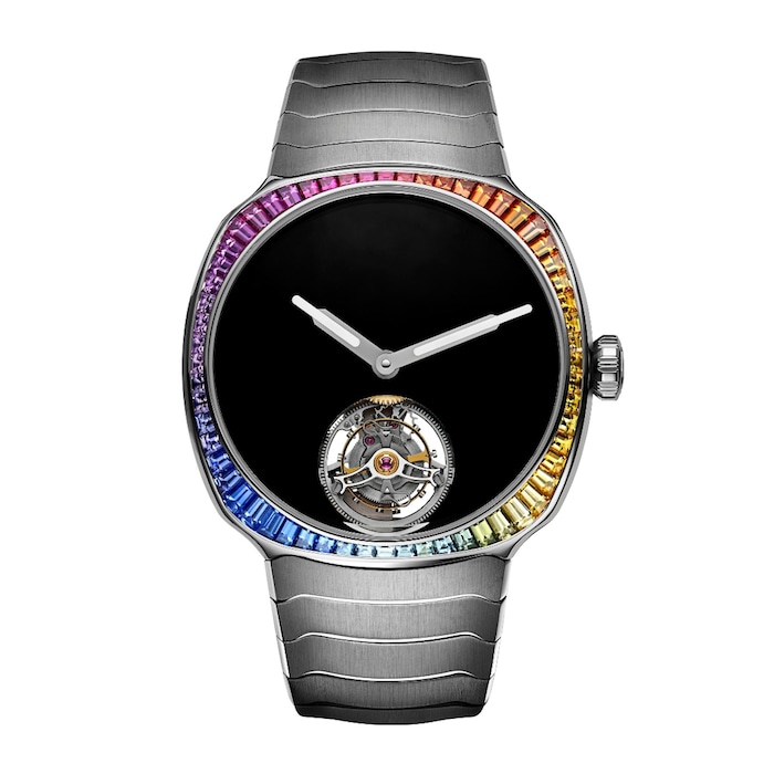 H. Moser & Cie Streamliner Tourbillon 40mm Mens Watch Black