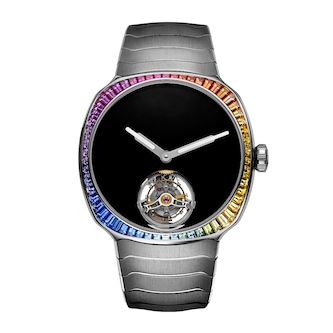 H. Moser & Cie Streamliner Tourbillon 40mm Mens Watch Black