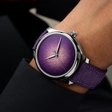 H. Moser & Cie Endeavour Centre Seconds Concept Purple Enamel 40mm Mens Watch