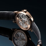 H. Moser & Cie Endeavour Tourbillon 38mm Mens Watch Blue