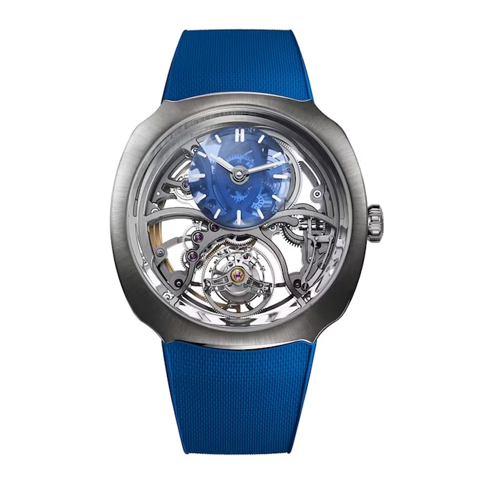 H. Moser & Cie Streamliner Alpine 42.3mm Limited Edition Mens Watch Skeleton