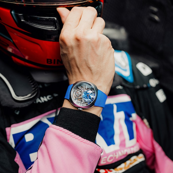 H. Moser & Cie Streamliner Alpine 42.3mm Limited Edition Mens Watch Skeleton