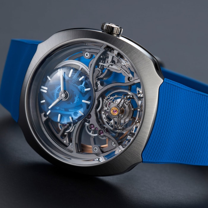 H. Moser & Cie Streamliner Alpine 42.3mm Limited Edition Mens Watch Skeleton