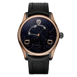 H. Moser & Cie Pioneer Flying Hours 43mm Limited Edition Mens Watch Blue