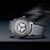 H. Moser & Cie Pioneer Flying Hours 43mm Limited Edition Mens Watch White
