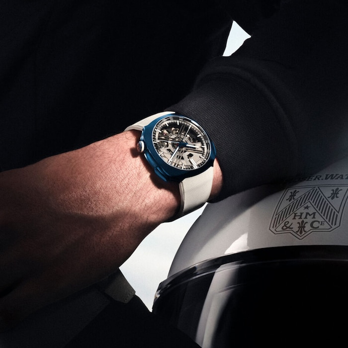 H. Moser & Cie Streamliner Alpine Limited Edition 42.3mm Mens Watch - Two Timepieces