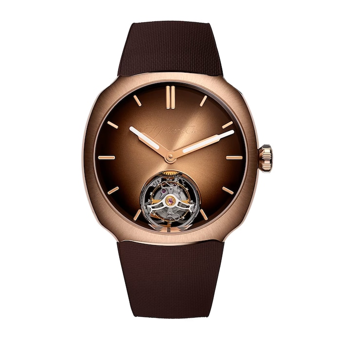 H. Moser & Cie Streamliner Tourbillon Pierre Gasly 40mm Limited Edition Mens Watch Brown