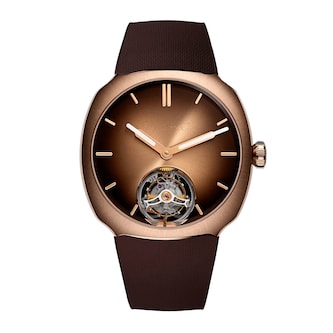 H. Moser & Cie Streamliner Tourbillon Pierre Gasly 40mm Limited Edition Mens Watch Brown