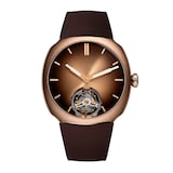 H. Moser & Cie Streamliner Tourbillon Pierre Gasly 40mm Limited Edition Mens Watch Brown
