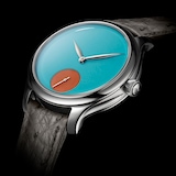 H. Moser & Cie Endeavour Small Seconds Concept Pop 38mm Limited Edition Mens Watch Turquoise