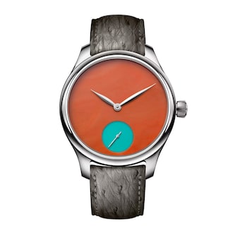 H. Moser & Cie Endeavour Small Seconds Concept Pop 38mm Limited Edition Mens Watch Orange