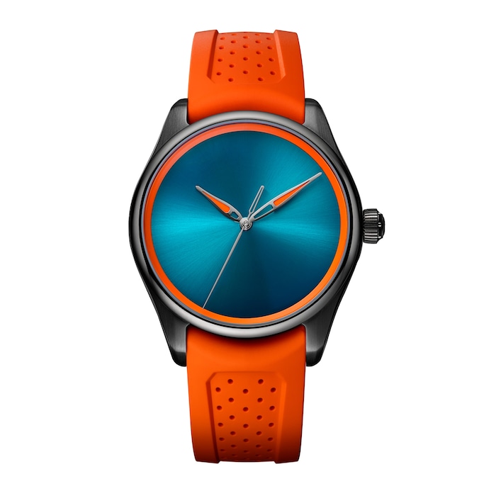 H. Moser & Cie Pioneer Centre Seconds 43mm Mens Watch Blue