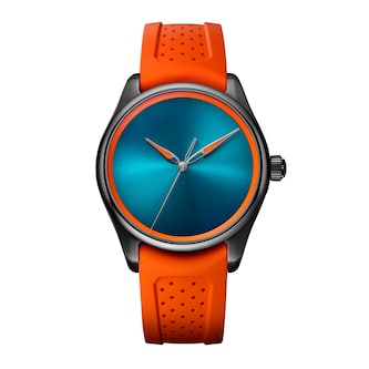 H. Moser & Cie Pioneer Centre Seconds 43mm Mens Watch Blue