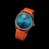 H. Moser & Cie Pioneer Centre Seconds 43mm Mens Watch Blue