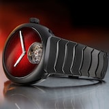 H. Moser & Cie Streamliner Tourbillon Concept Ceramic 40mm Mens Watch Red