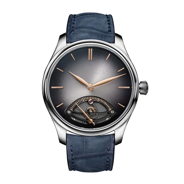 H.Moser & Cie Endeavour Retrograde Seconds 40mm Mens Watch Black Dial
