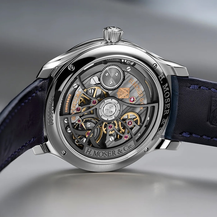 H.Moser & Cie Endeavour Retrograde Seconds 40mm Mens Watch Black Dial