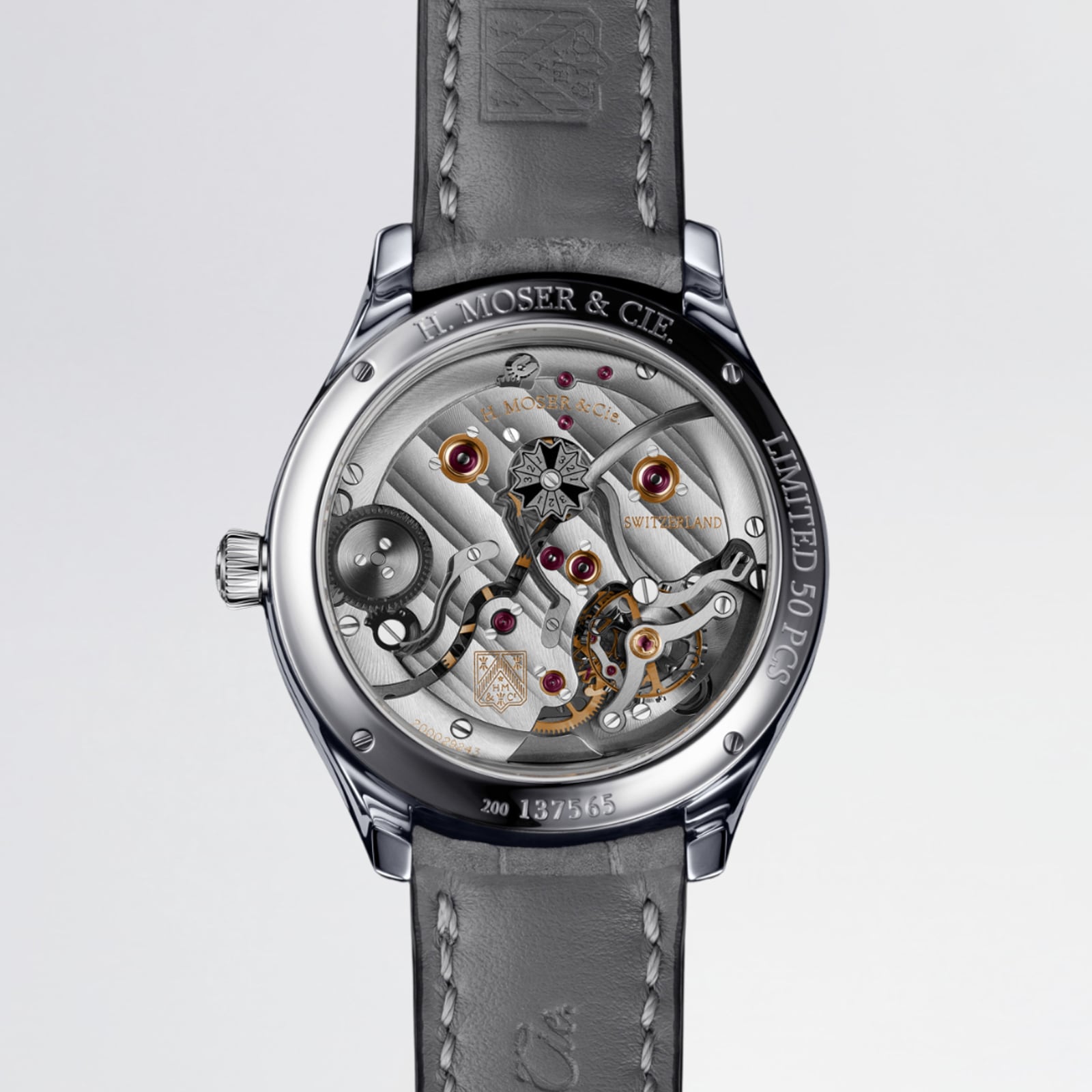 H. Moser & Cie Endeavour Perpetual Calendar Concept Tantalum Limited Edition 42mm Mens Watch