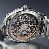 H.Moser & Cie Pioneer Skeleton Retrograde Seconds 40mm Mens Watch Skeleton Dial