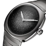 H. Moser & Cie Streamliner Two Hands 34mm Mens Watch Silver