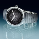 H. Moser & Cie Streamliner Two Hands 34mm Mens Watch Silver