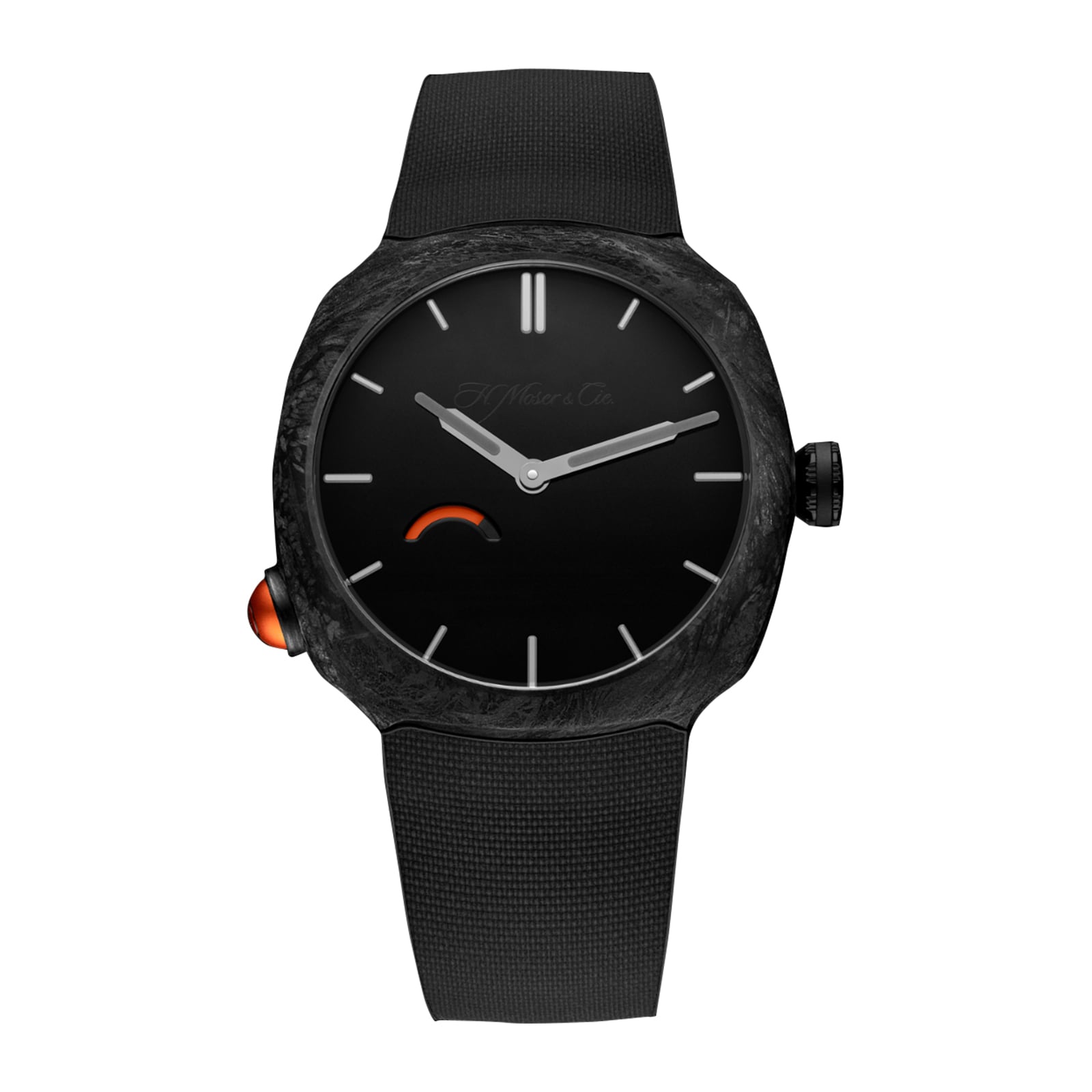 H. Moser & Cie Streamliner Pump Black Limited Edition 40mm Mens Watch