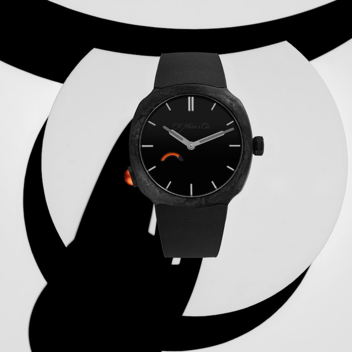 H. Moser & Cie Streamliner Pump Black Limited Edition 40mm Mens Watch