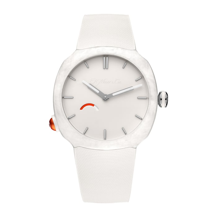 H. Moser & Cie Streamliner Pump White Limited Edition 40mm Mens Watch