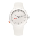 H. Moser & Cie Streamliner Pump White Limited Edition 40mm Mens Watch