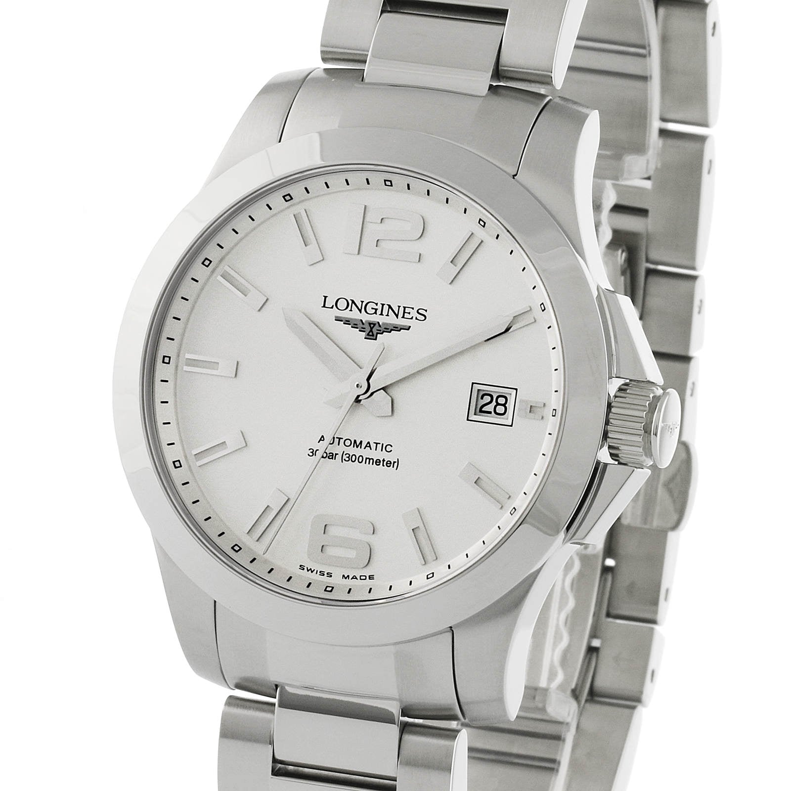 Longines Conquest 39mm Mens Watch L37764766 | Mappin and Webb