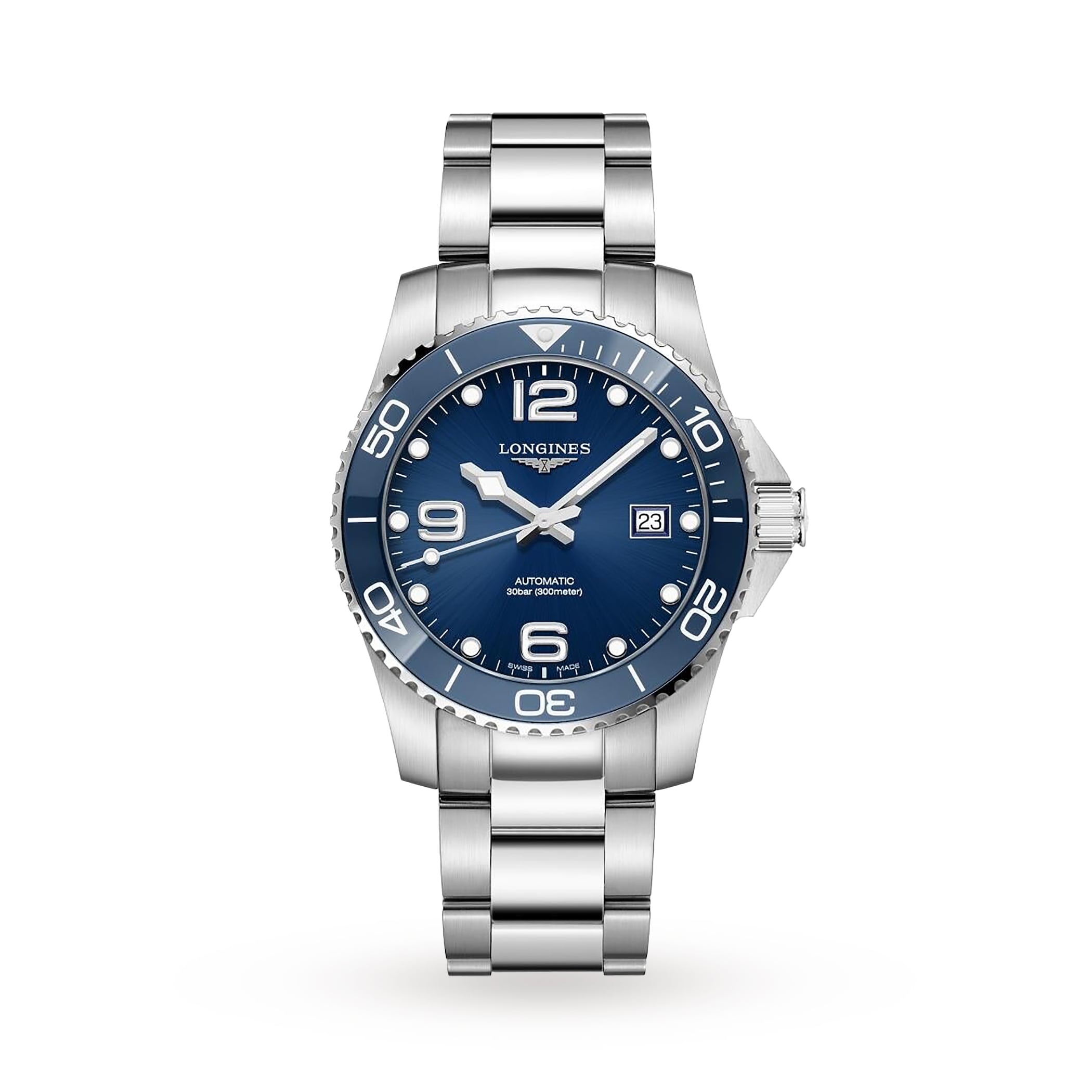 Longines HydroConquest Blue Dial 41mm Automatic Diving Mens Watch Longines HydroConquest Blue Dial 41mm Automatic Diving Mens Watch