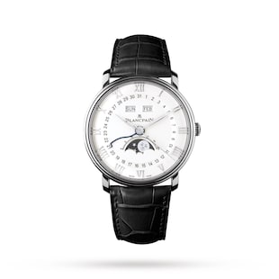 Blancpain Villeret Quantieme Complet 40mm Mens Watch White