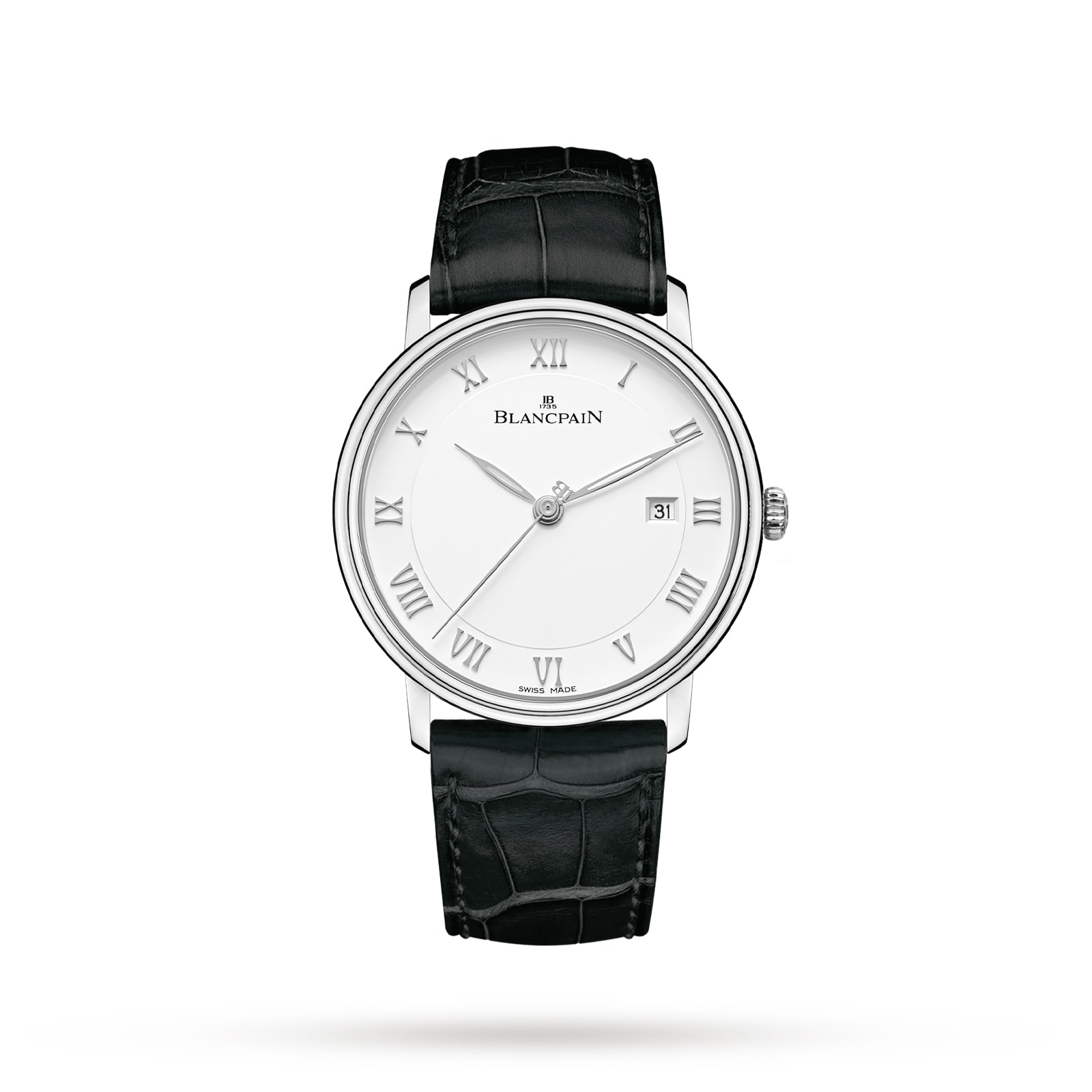 Blancpain Villeret Ultraplate 40mm Mens Watch White Blancpain Villeret Ultraplate 40mm Mens Watch White