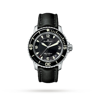 Blancpain Fifty Fathoms Automatique 45mm Mens Watch Black Blancpain Fifty Fathoms Automatique 45mm Mens Watch Black
