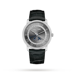 17480229 - Villeret Quantieme Complet 40mm Mens Watch Grey