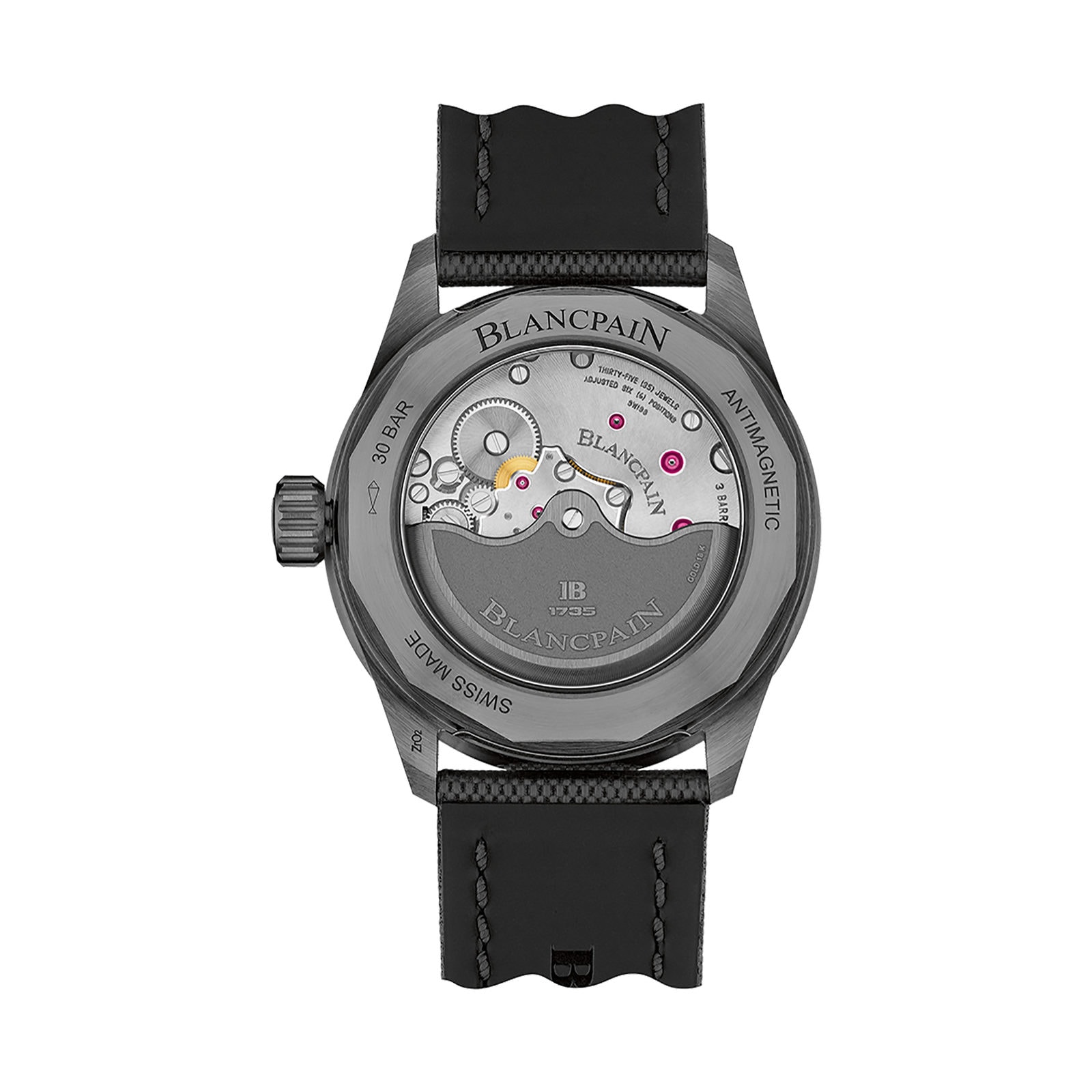 Blancpain Fifty Fathoms Bathyscaphe 43mm Mens Watch Black Blancpain Fifty Fathoms Bathyscaphe 43mm Mens Watch Black