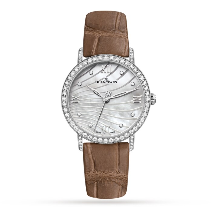 Blancpain Villeret Ultraplate 29mm Ladies Watch Silver