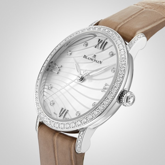 Blancpain Villeret Ultraplate 29mm Ladies Watch Silver