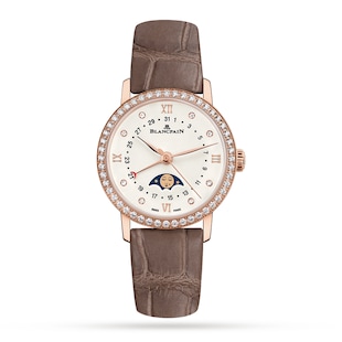 Blancpain Villeret Quantieme Phases de Lune 29mm Mens Watch White