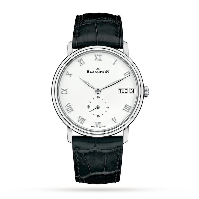 Blancpain Villeret Jour Date 40mm Mens Watch White