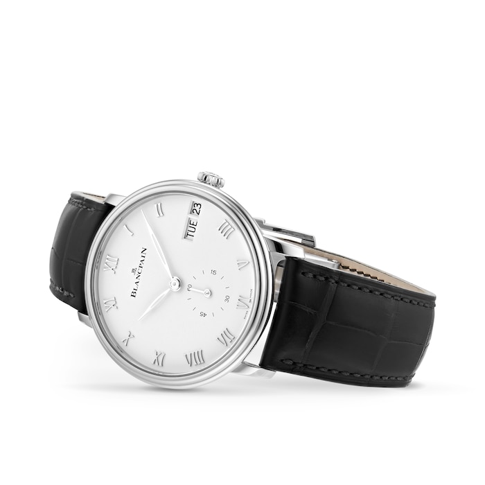 Blancpain Villeret Jour Date 40mm Mens Watch White