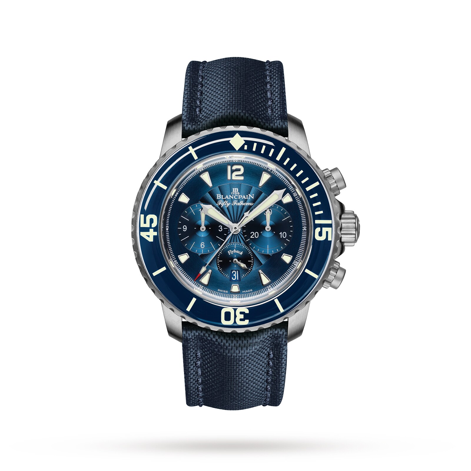 Blancpain Fifty Fathoms Chronographe Flyback 45mm Mens Watch