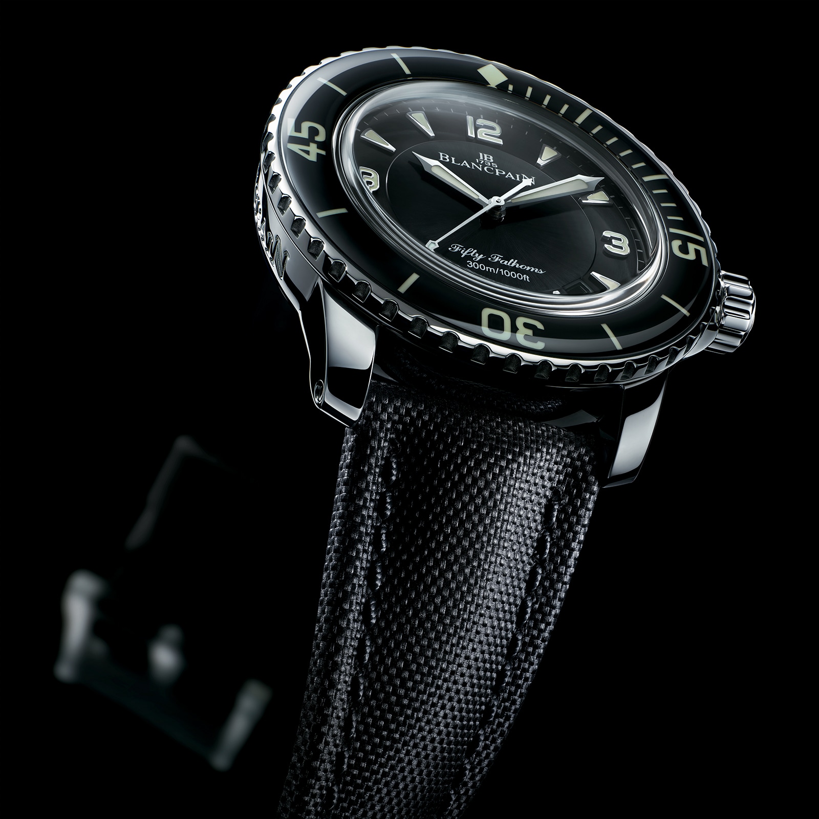 Blancpain Fifty Fathoms Automatique 45mm Mens Watch Black