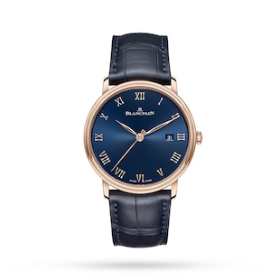 Blancpain Villeret Ultraplate 40mm Mens Watch Blue