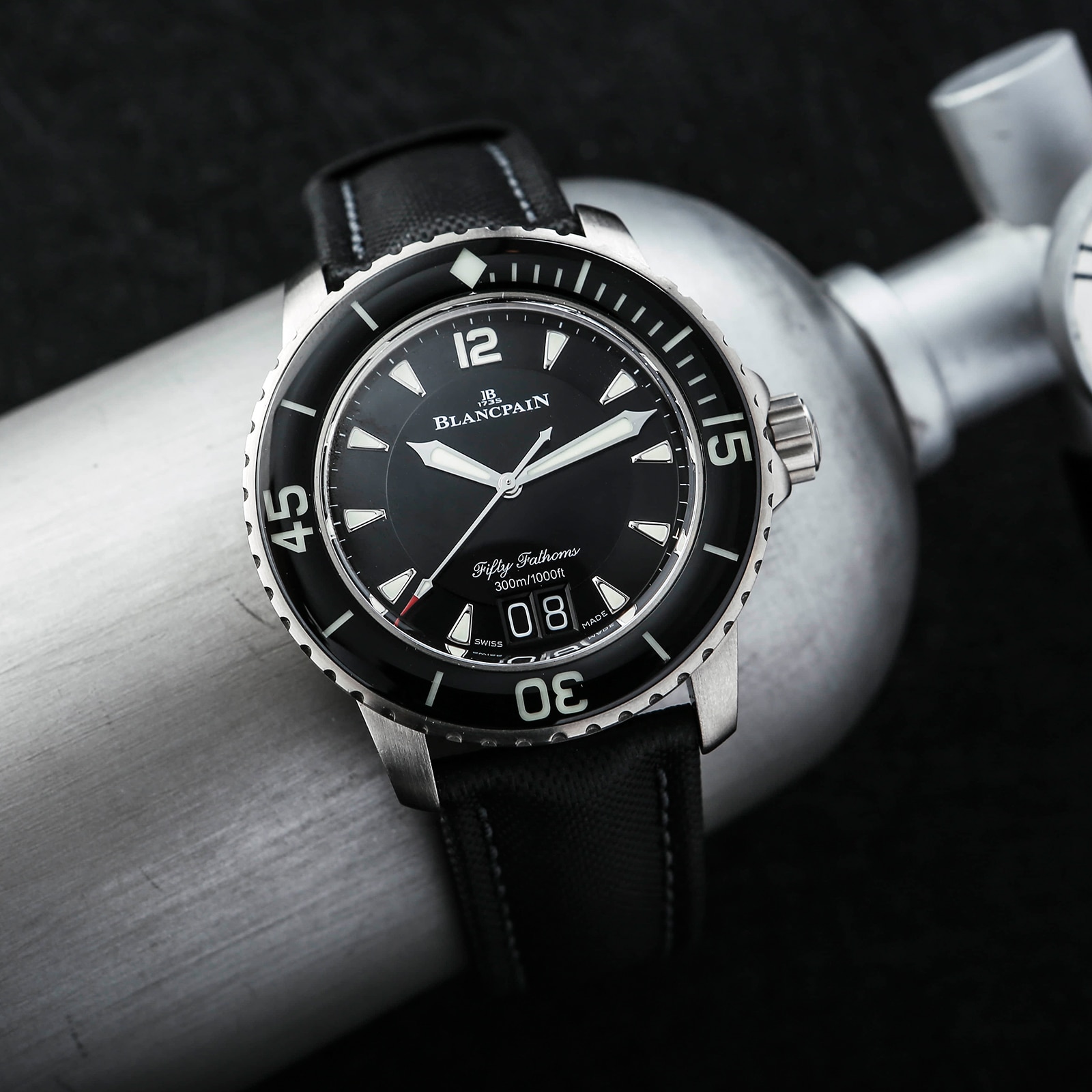 Blancpain fifty best sale fathoms grande date