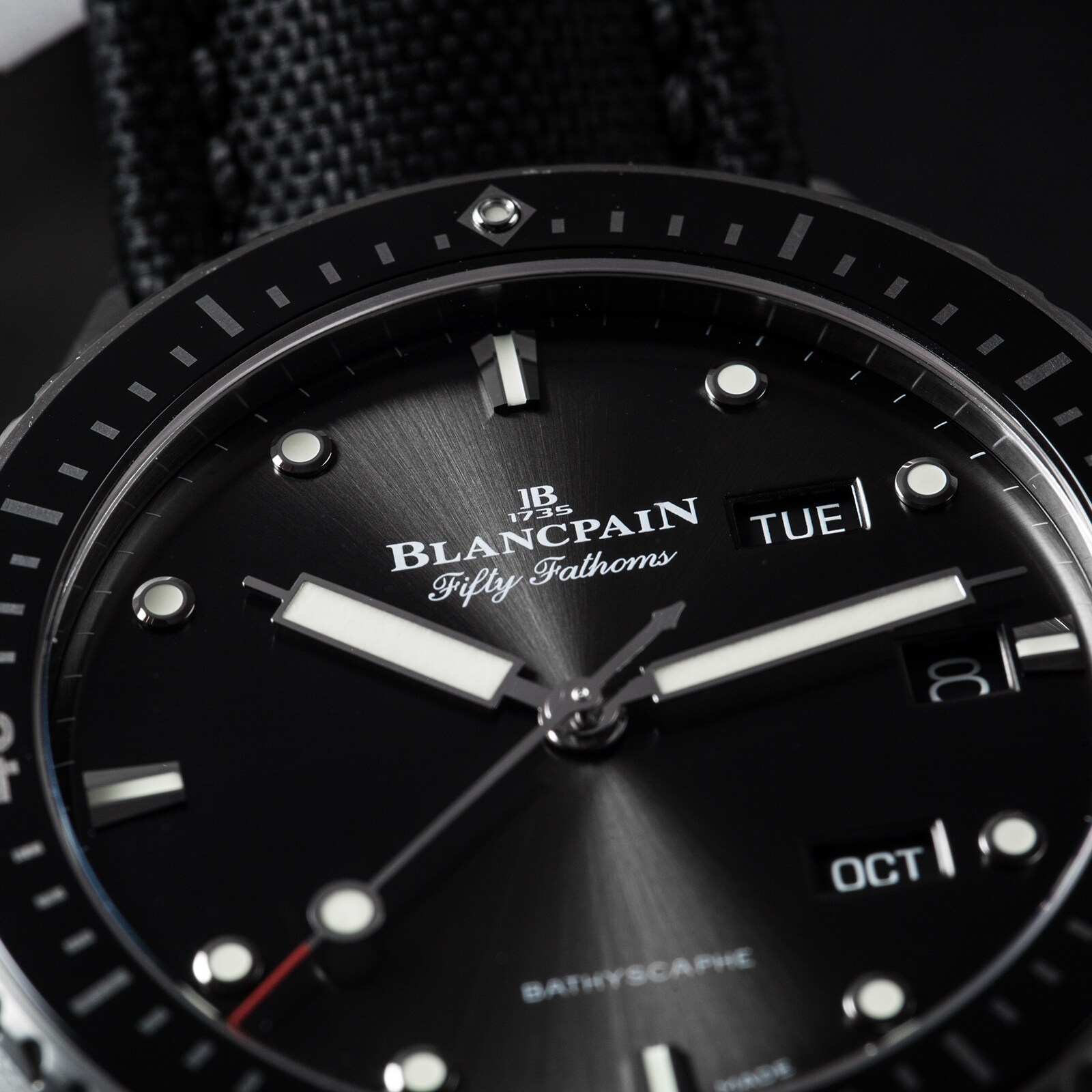 Blancpain Fifty Fathoms Bathyscaphe Annual Calendar 43mm Mens Watch